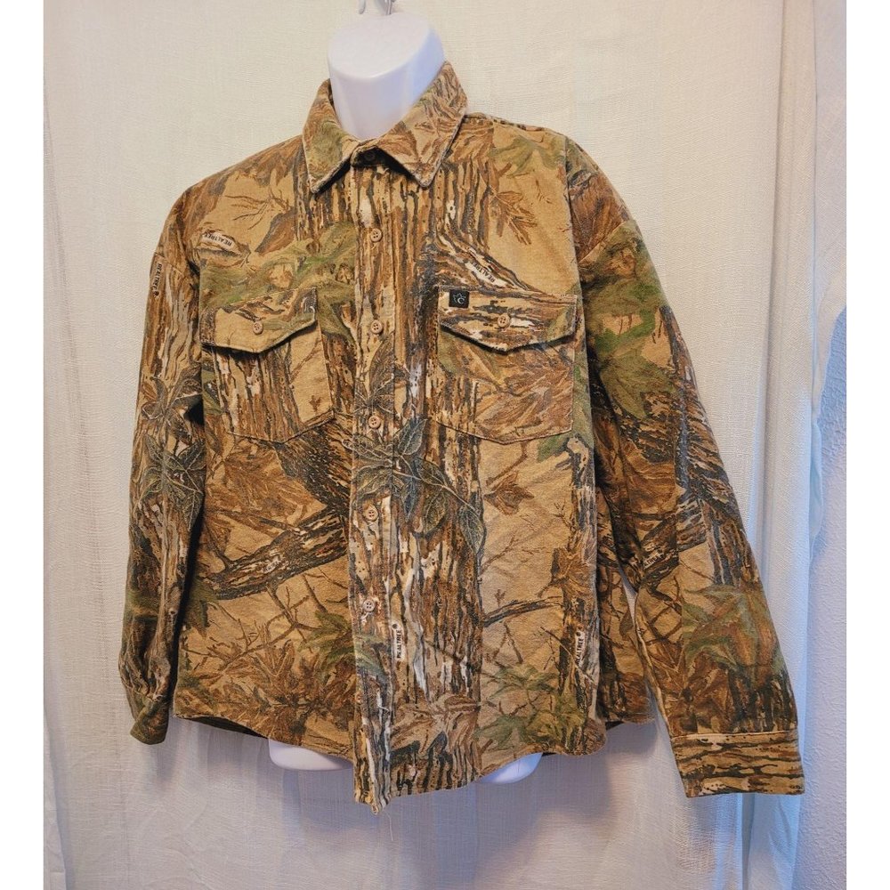 Codet Realtree Button Down Cotton Jacket Shirt - image 5